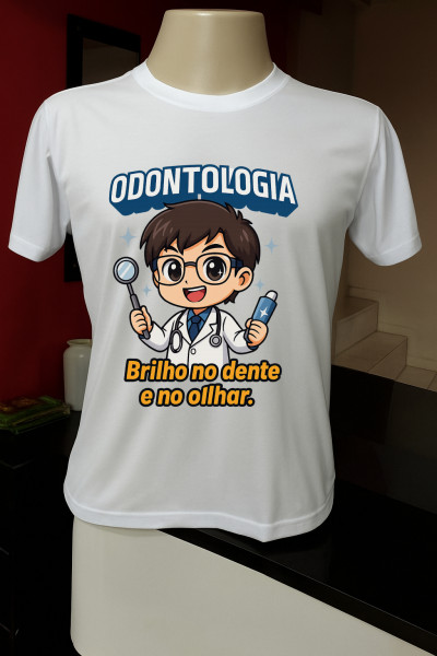 Brilho no dente e no olhar