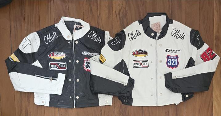 Jaqueta Estilo Motocross Feminina