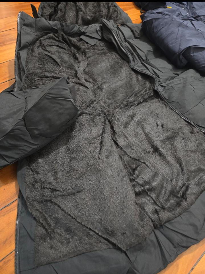Jaqueta Masculina Plus size Forrada com Capuz